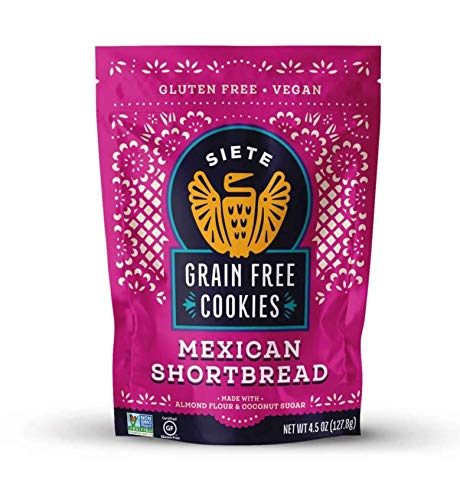 SIETE GRAIN FREE COOKIES MEXICAN SHORTBREAD 4.5OZ