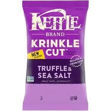 KETTLE TRUFFLE SEA SALT KRINKLE CHIPS 5OZ