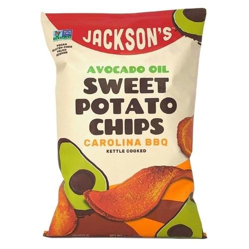 JACKSONS HONEST CAROLINA BBQ SWEET POTATO CHIPS 5OZ