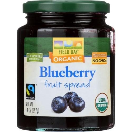 FIELD DAY BLUEBERRY FRUIT SPREAD 14OZ