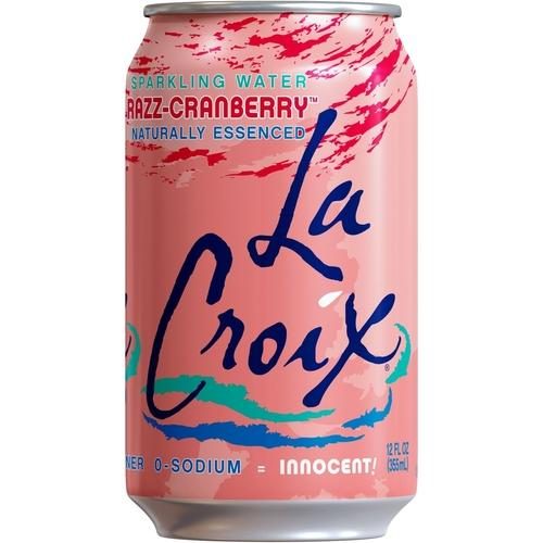 LA CROIX CRAN-RASPBERRY SPARKLING WATER 12OZ