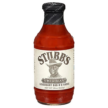 STUBBS BBQ SAUCE ORIGINAL18 OZ