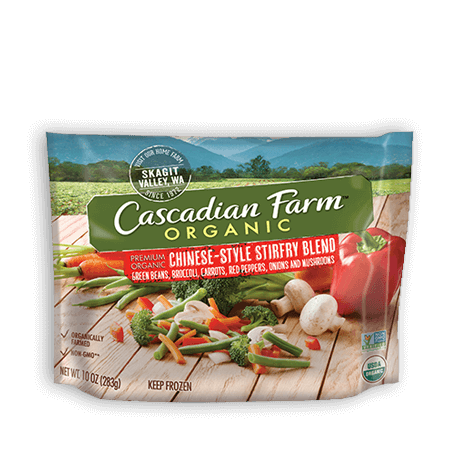 CASCADIAN FARM CHINESE STIRFRY BLEND 10 OZ