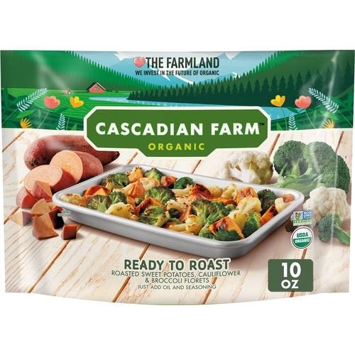 CASCADIAN FARM SWEET POTATO BROCCOLI CAULIFLR BLEND 10 OZ