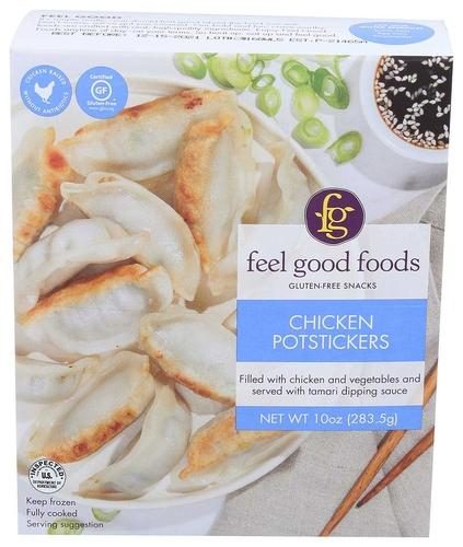 FEEL GOOD FOODS CHICKEN POTSTICKERS 10 OZ