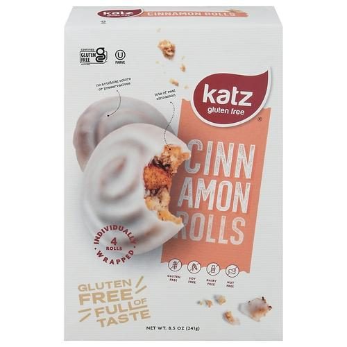 KATZ CINNAMON ROLLS 8.5OZ