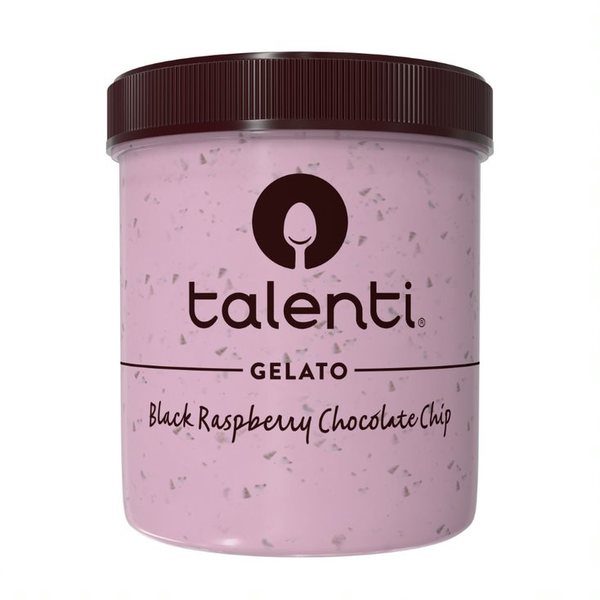 TALENTI BLACK RSPBRY CHOC CHIP GELATO 1 PINT