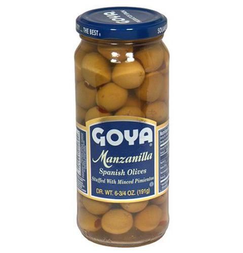 GOYA MANZANILLA OLIVES 3.75 OZ
