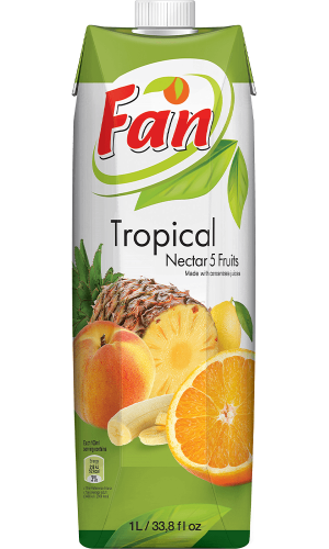 FAN TROPICAL NECTAR 100% JUICE 1 LT