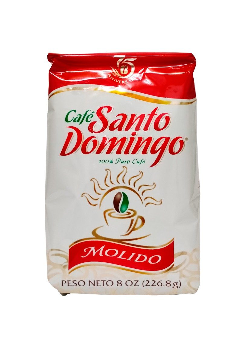 CAFE SANTO DOMINGO GROUND COFFEE 8OZ