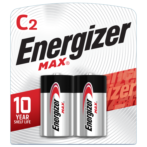 ENERGIZER BATTERY MAX C2 2 PCK