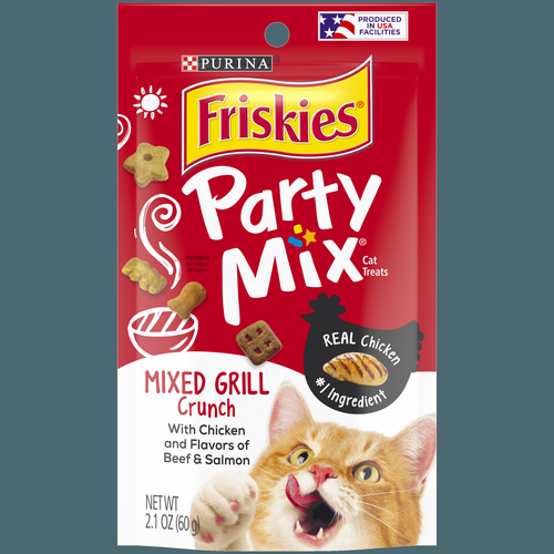 FRISKIES PARTY MIX GRILL 2.1 OZ