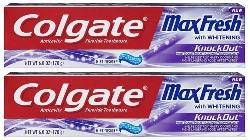 COL MAX FRESH KNOCKOUT TOOTHPASTE  6 OZ