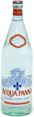 ACQUA PANNA SPRING WATER GLASS BOTTLE 1L