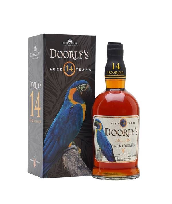 DOORLYS 14 YR BARBADOS RUM 70CL