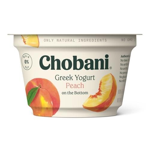 CHOBANI PEACH GREEK YOGURT 5.3OZ