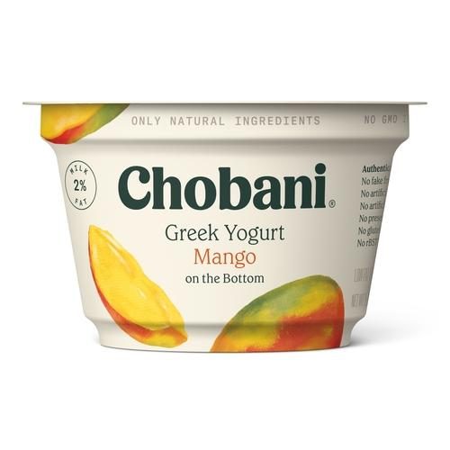 CHOBANI MANGO GREEK LOW FAT YOGURT 5.3OZ