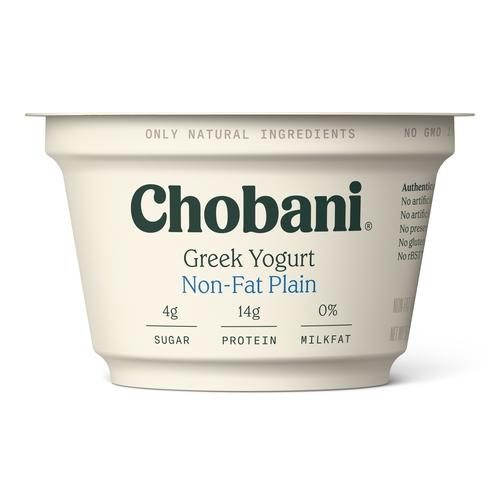 CHOBANI PLAIN GREEK YOGURT 5.3OZ