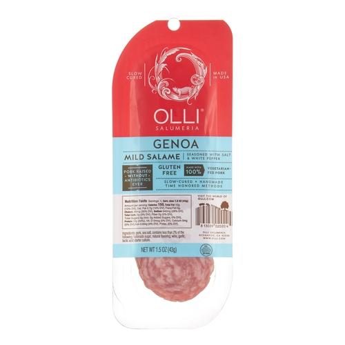 GENOA SLICED CHUB SNACK PACK