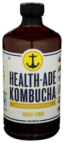 HEALTHADE KOMBUCHA GINGER LEMON ORGANIC