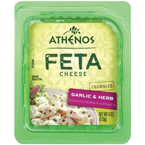 ATHENOS FETA CRUMBLED GARLIC & HERB CHEESE 6OZ