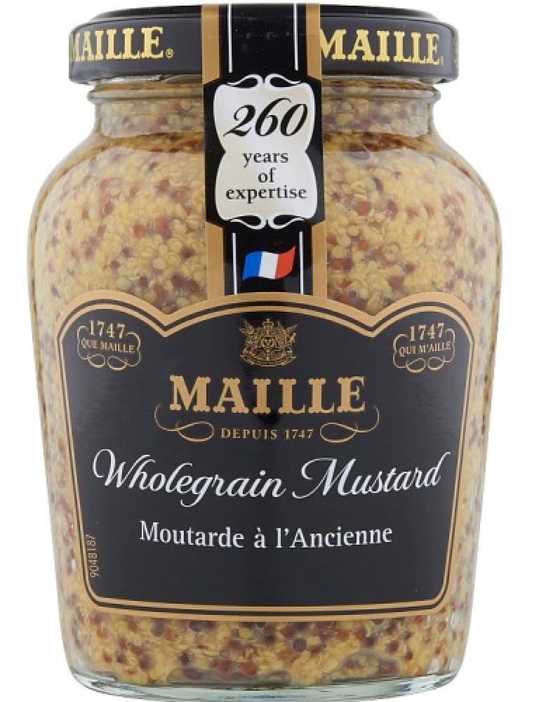 MAILLE WHOLEGRAIN MUSTARD 210G