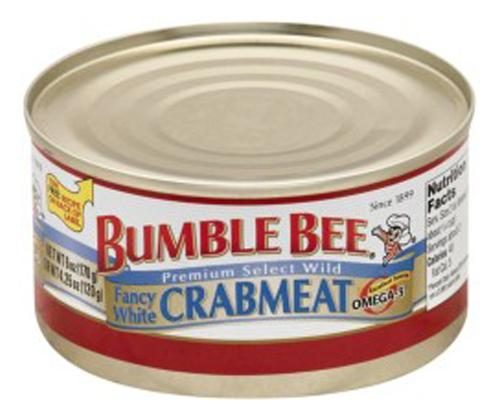 BUMBLE BEE CRABMEAT - FANCY WHITE 120G
