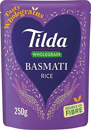 TILDA STMD BRWN BASMATI RICE 250G