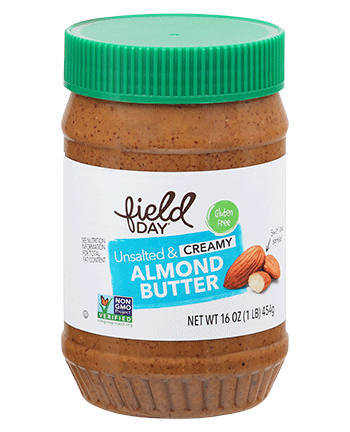 FIELD DAY CREAMY ALMOND BUTTER 16 OZ