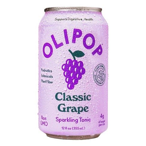 OLIPOP GRAPE SPRKLNG TNIC 12OZ