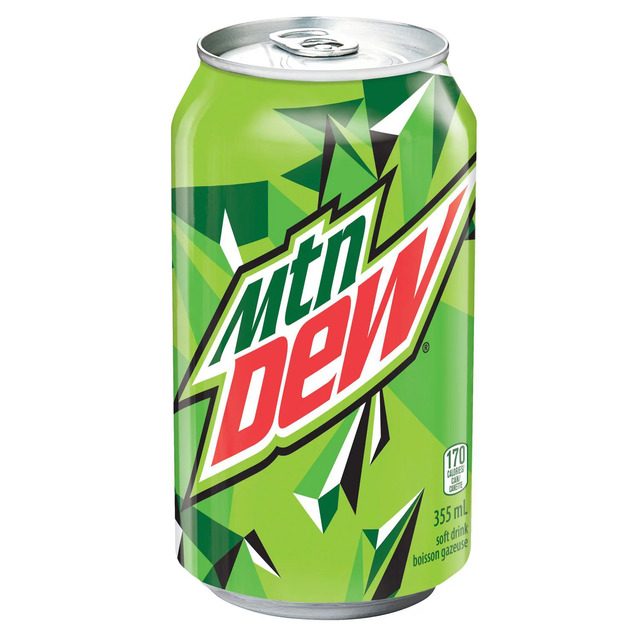 MOUNTAIN DEW CAN 355ML