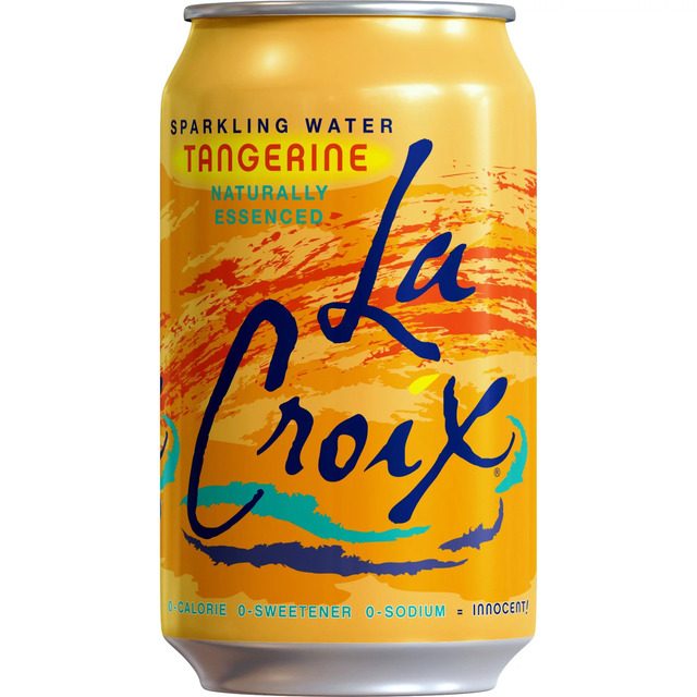 LA CROIX TANGERINE SPARKLING WATER 12OZ