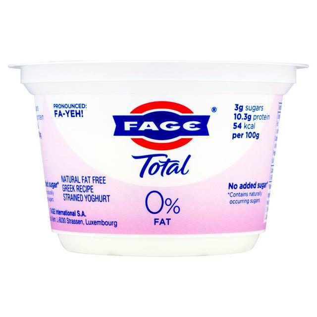 FAGE 0%FAT NATURAL YOGURT 150G