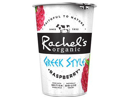 RACHELS GREEK STYLE YOGURT WITH RASPBERRY
