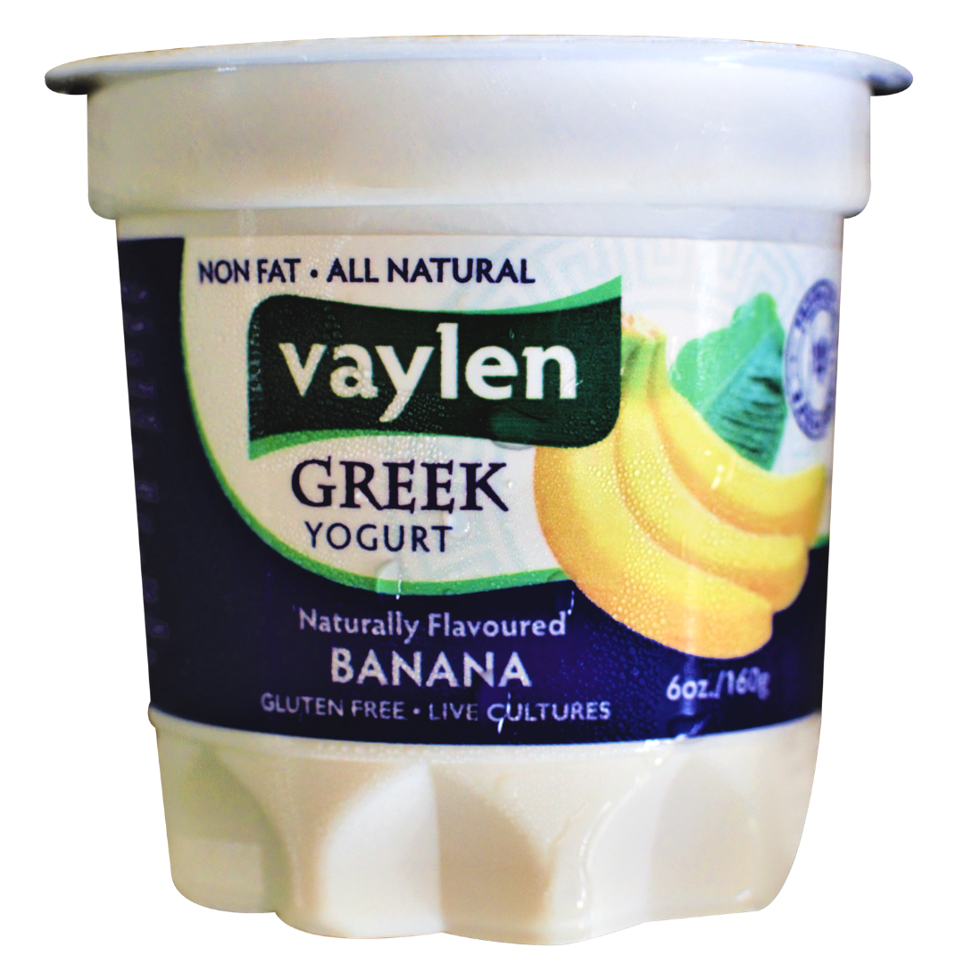 VAYLEN GREEK YOGURT BANANA 160G