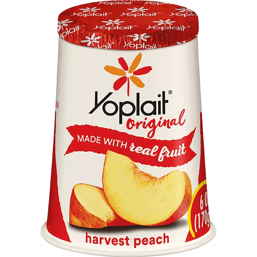 YOPLAIT ORIGINAL PEACH 6OZ