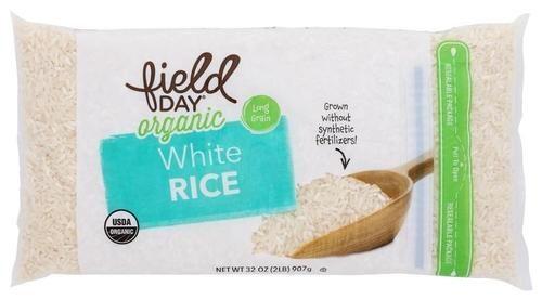 FIELD DAY WHITE RICE ORGANIC 32 OZ.