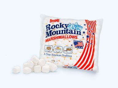 ROCKY MOUNTAIN MARSHMALLOWS FRUITY SMALL 150G