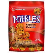 NIBBLES CHOCOLATE CHIP COOKIES 60G