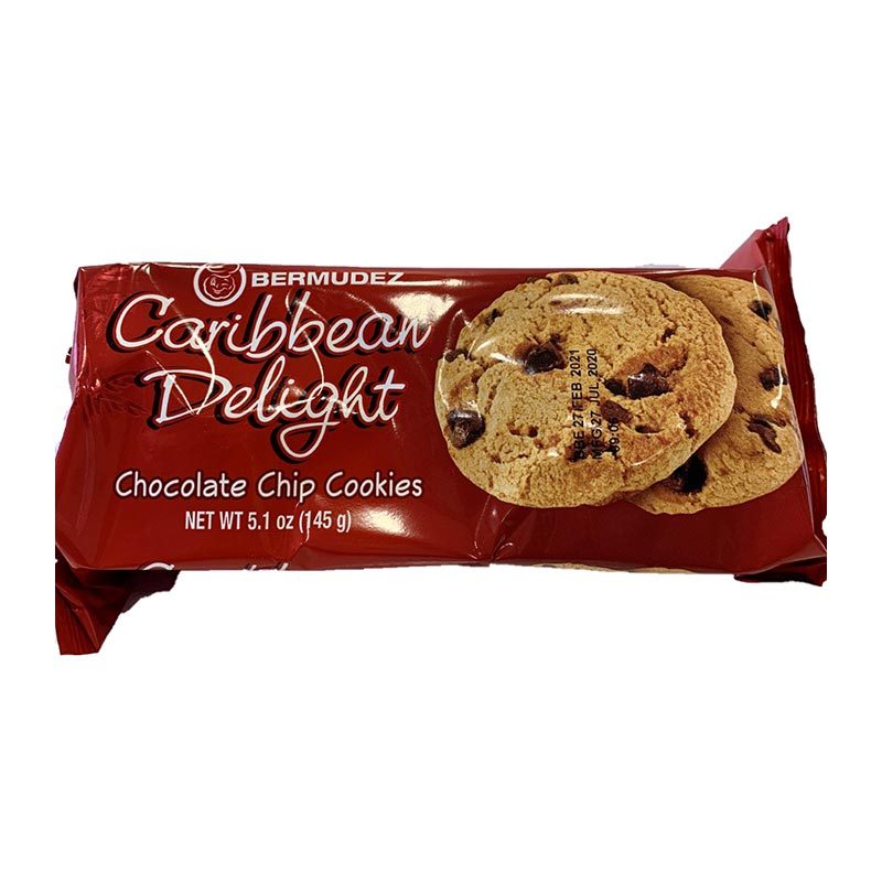 CARIBBEAN DELIGHT CHOCOLATE CHIP COOKIES 145G