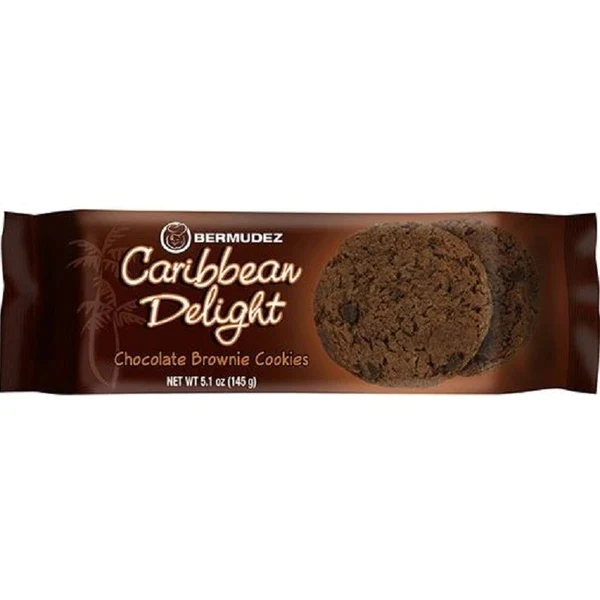 CARIBBEAN DELIGHT CHOCOLATE BROWNIE COOKIES 145G