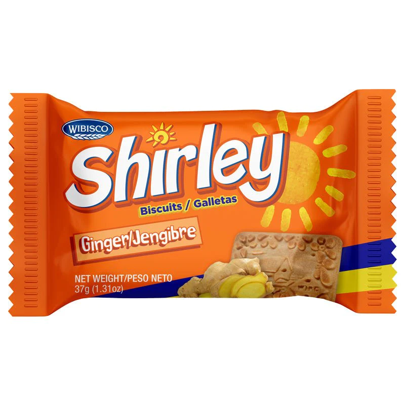 SHIRLEY GINGER BISCUITS 37G