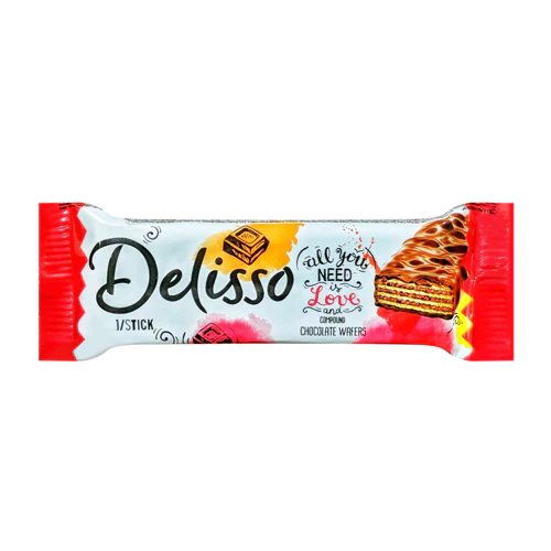 DELISSO CHOC COVERED WAFER 30G