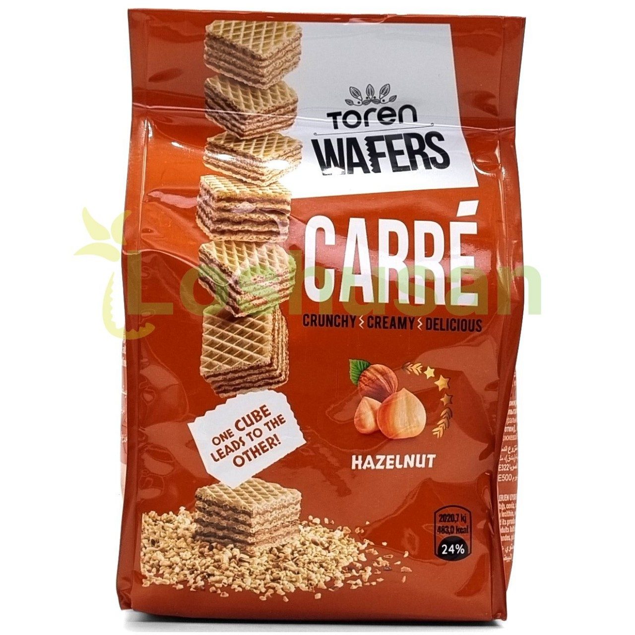 TOREN WAFERS HAZELNUT 125GM