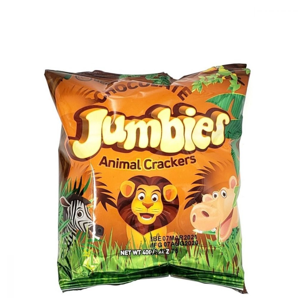 JUMBIES ANIMAL CRACKERS 40 G