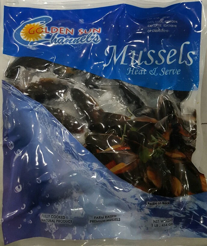 GOLDEN SUN MUSSELS 1LB