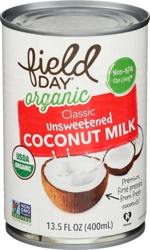 FIELD DAY COCONUT MILK UNSWTND 13.5 OZ