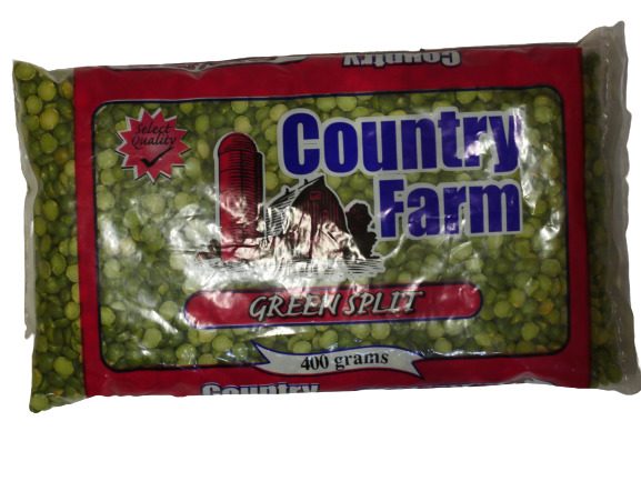 COUNTRY FARM GREEN SPLIT PEAS 400G