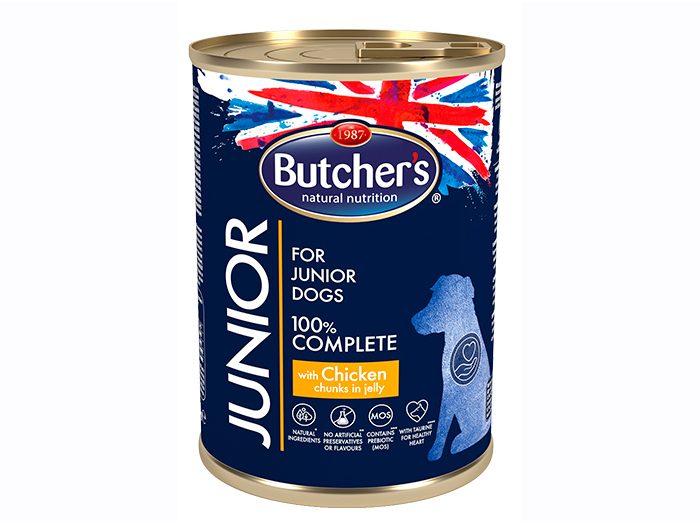 BUTCHERS DOGFOOD CHICKEN JUNIOR 400G