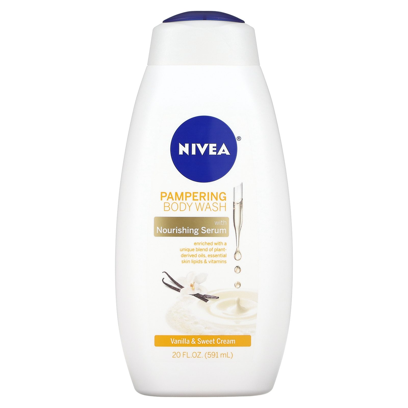 NIVEA SHOWER VANILLA & CREAM 591ML
